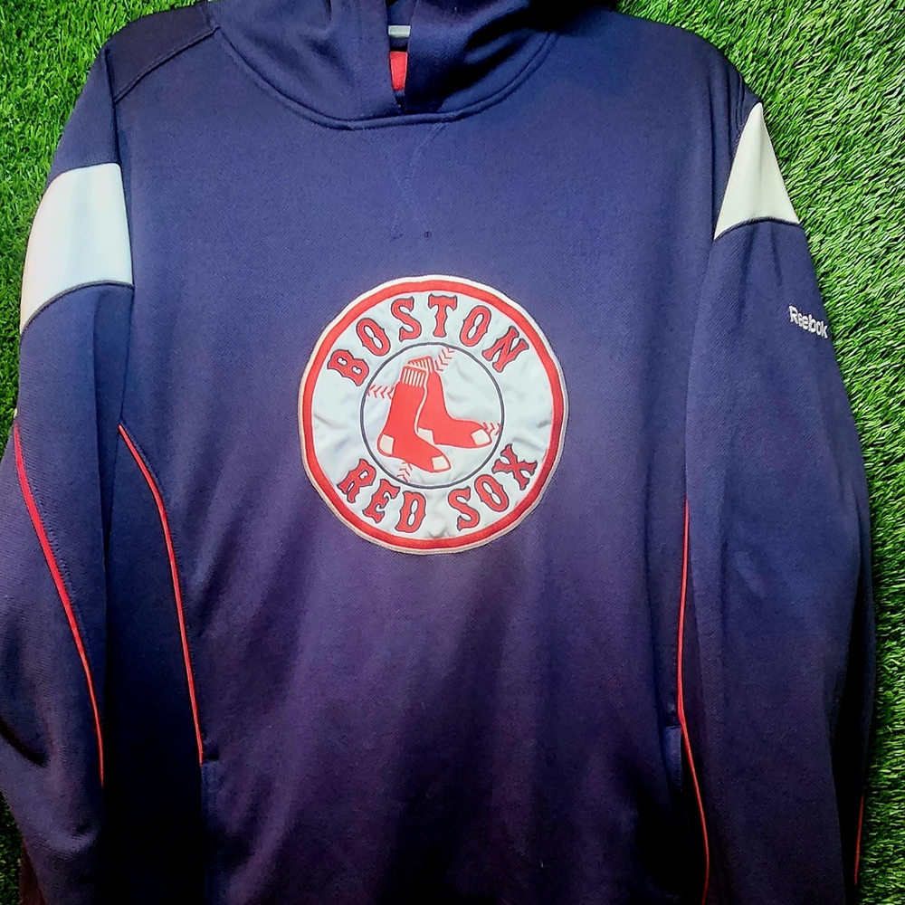 Reebok Navy Boston Red Sox Pullover